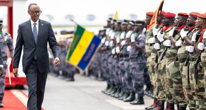 President Kagame Attends Inauguration of Gabon’s Brice Nguema
