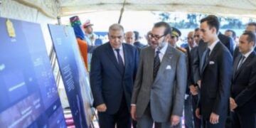 SM le Roi Mohammed VI lance la construction de la plateforme de réserves de première nécessité de la région de Rabat-Salé-Kénitra
