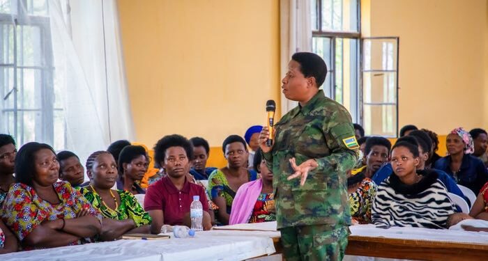 RDF Empowers Soldiers’ Wives to Fight Gender-Based Violence