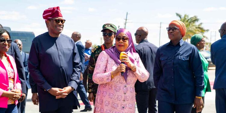 Tanzanian President hails outgoing AfDB president for visionary leadership