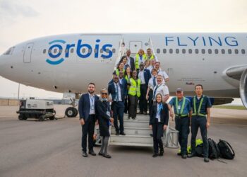 Orbis International Launches Training in Rwanda Through Flying Eye Hospital