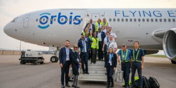 Orbis International Launches Training in Rwanda Through Flying Eye Hospital
