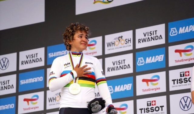 Paula Ostiz Claims Gold at UCI Cycling World Championships in Kigali