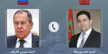 Telephone conversation between Morocco’s FM Bourita, and his Russian counterpart Lavrov