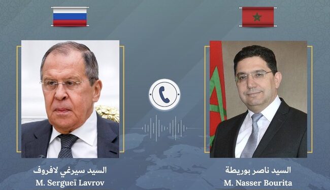Telephone conversation between Morocco’s FM Bourita, and his Russian counterpart Lavrov