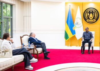 Kagame Meets UN Road Safety Envoy and Oscar Winner