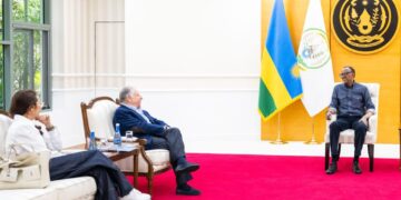 Kagame Meets UN Road Safety Envoy and Oscar Winner