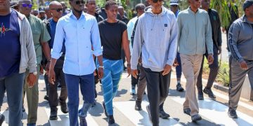 Senegalese President Faye Joins Kagame for Rwanda’s Car Free Day
