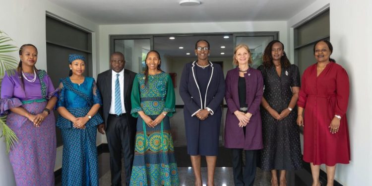 Lesotho Queen Meets Mrs Kagame and Tours Health, Education Projects
