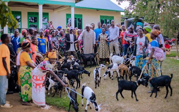 Kabarore Families Receive Goats to Boost Livelihoods