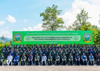 Rwanda Defense Chief Urges Integrity, Bravery at Officers’ Graduation