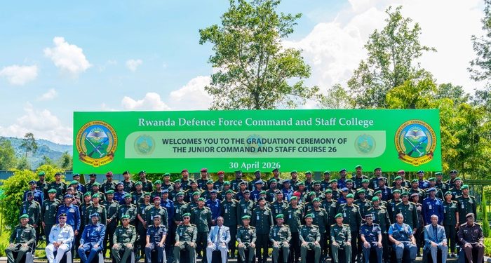 Rwanda Defense Chief Urges Integrity, Bravery at Officers’ Graduation