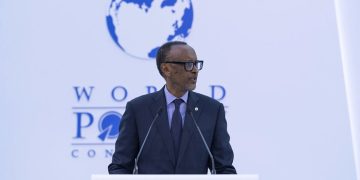 Kagame urges African self-reliance at global policy forum in France