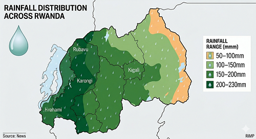 Meteo Forecasts Slight Dip in May Rains