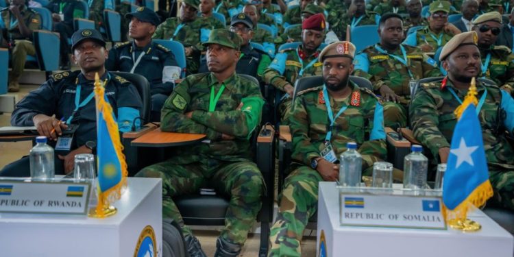 Rwanda joins regional military exercise in Kenya