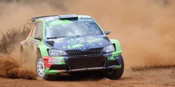Three in a Row for Karan Patel at Pearl of Africa Rally
