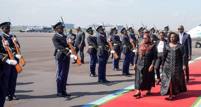 Tanzania’s President Arrives in Kigali for African Nuclear Energy Summit