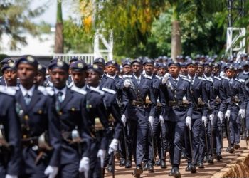Kagame presides over Police anniversary, graduation of 436 officers