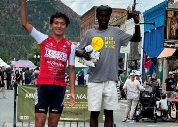 Jonathan Muhawenimana conquers Colorado’s brutal Mount Blue Sky climb