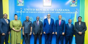 Rwanda, Tanzania seek to expand cooperation as foreign ministers meet in Dar es Salaam