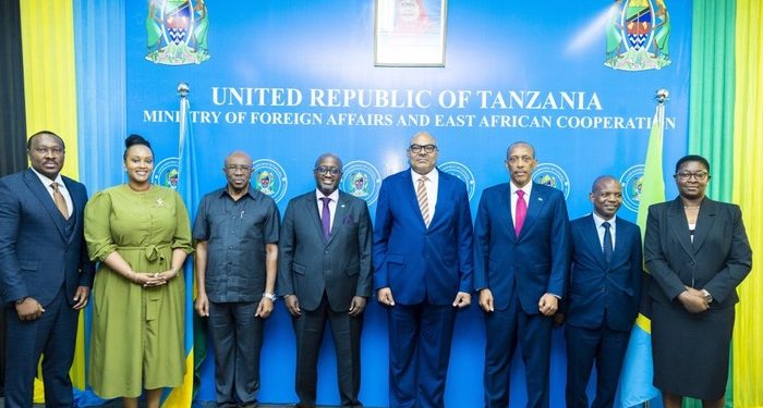 Rwanda, Tanzania seek to expand cooperation as foreign ministers meet in Dar es Salaam