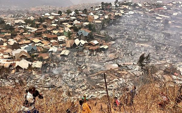 Rwanda Firefighters Respond to Deadly School Fire in DR Congo