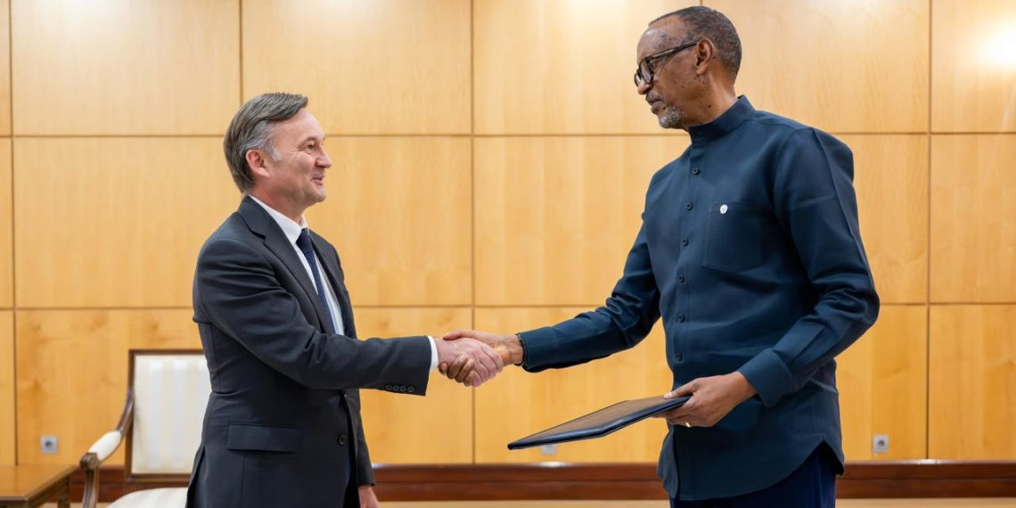 EU’s new ambassador to Rwanda formally accredited by Kagame