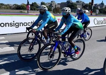 Who are the two Rwandan cyclists at the centre of the Canada mystery?