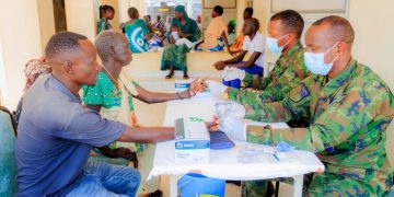 Rwandan peacekeepers provide free healthcare to 946 people in South Sudan